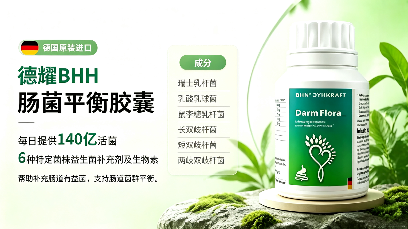 德国原装进口丨德耀 BHH德沃滋肠菌平衡胶囊--常见问题
