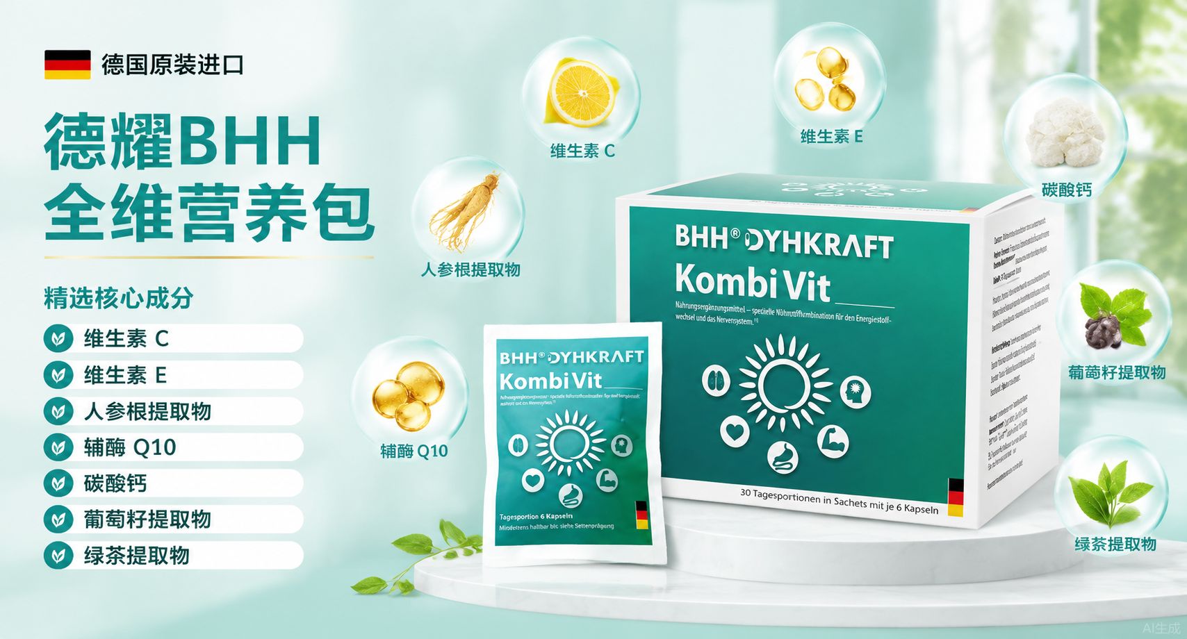 德国原装进口丨德耀BHH 德慕优全维营养包--常见问题