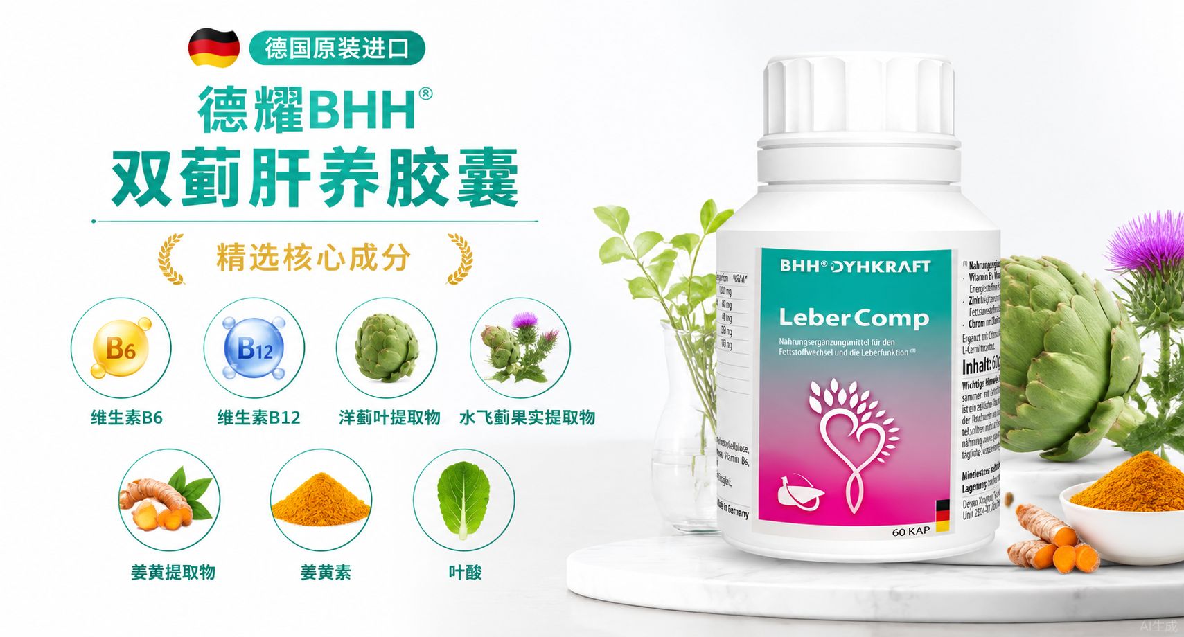 德国原装进口丨德耀 BHH 双蓟肝养胶囊--常见问题