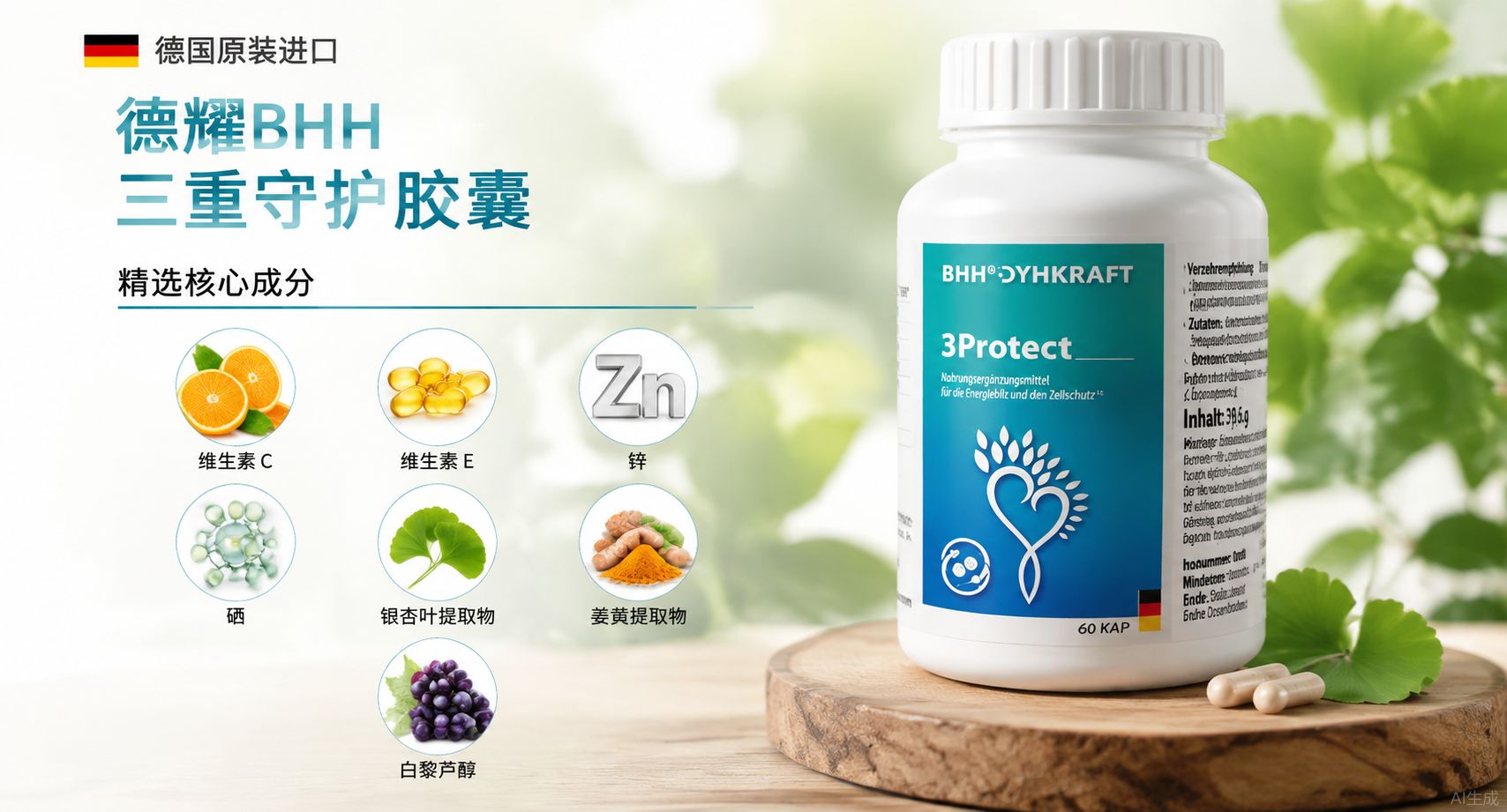 德国原装进口丨德耀BHH德奥优三重守护胶囊--常见问题